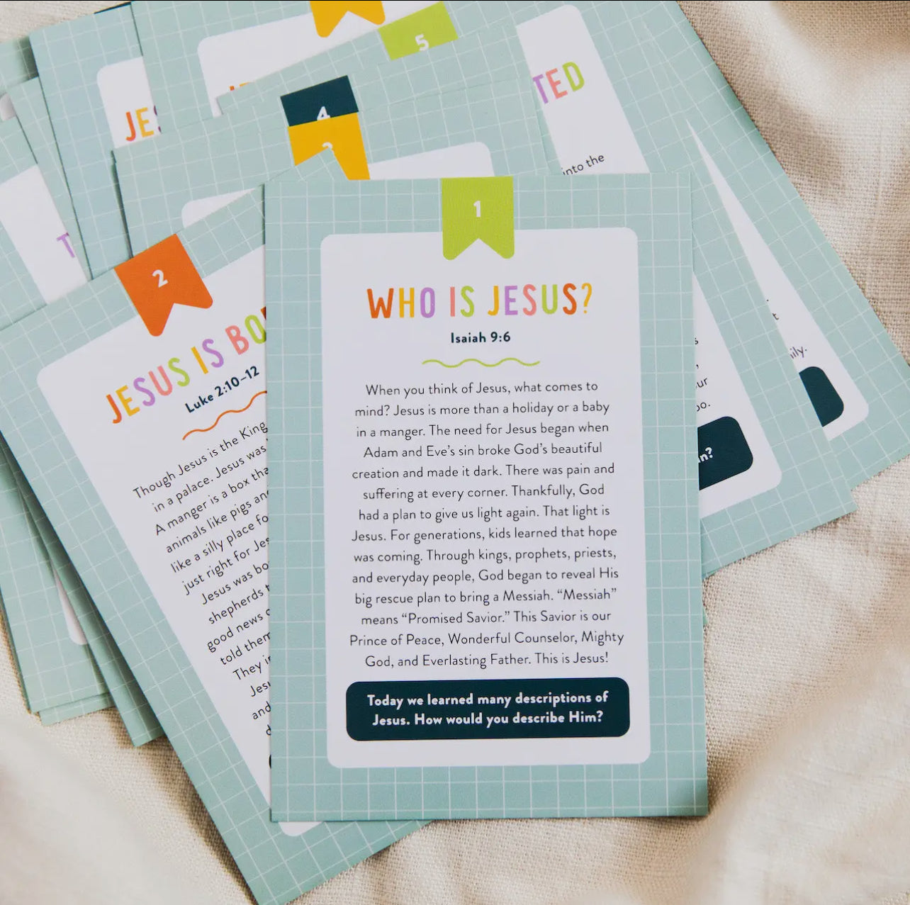 Life of Jesus Card Set | Kids