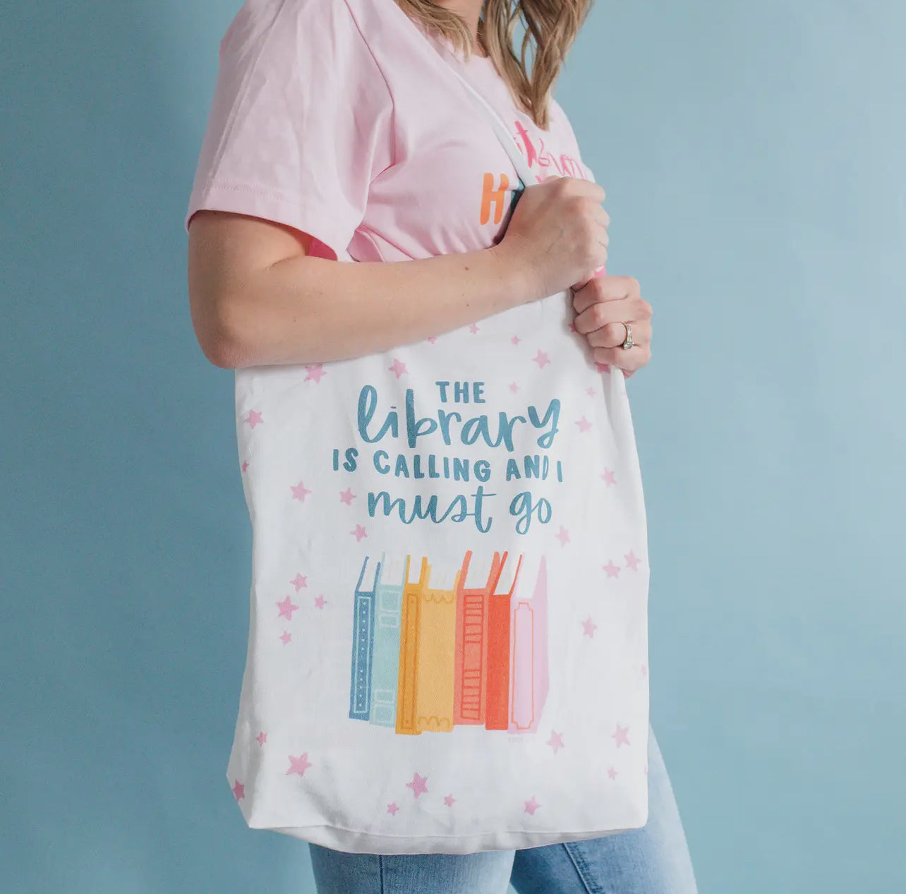 The Library is Calling Tote